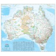 Australia Reference Map, Extra Large